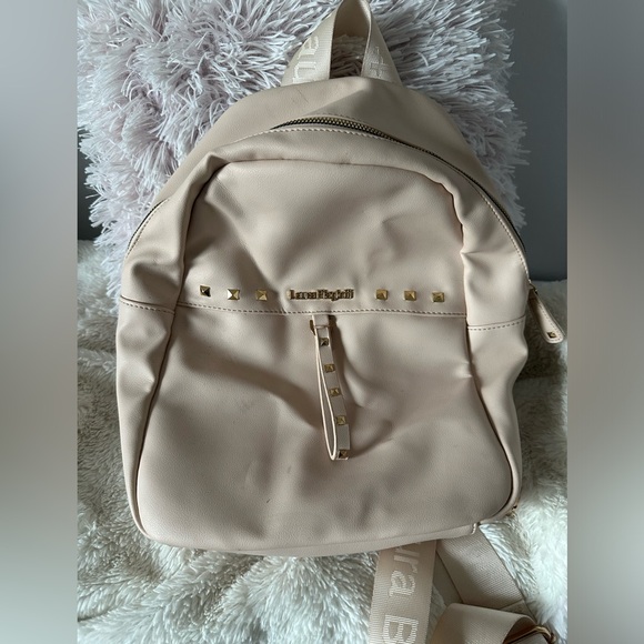 RARE Pink Laura Biagiotti Deadstock Travel Backpack - Picture 7 of 10